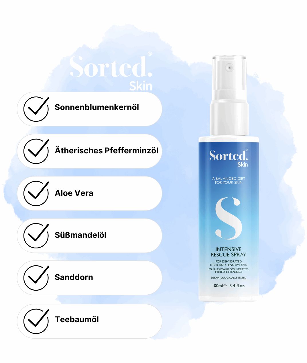Intensive Rescue Spray Sorted Skin