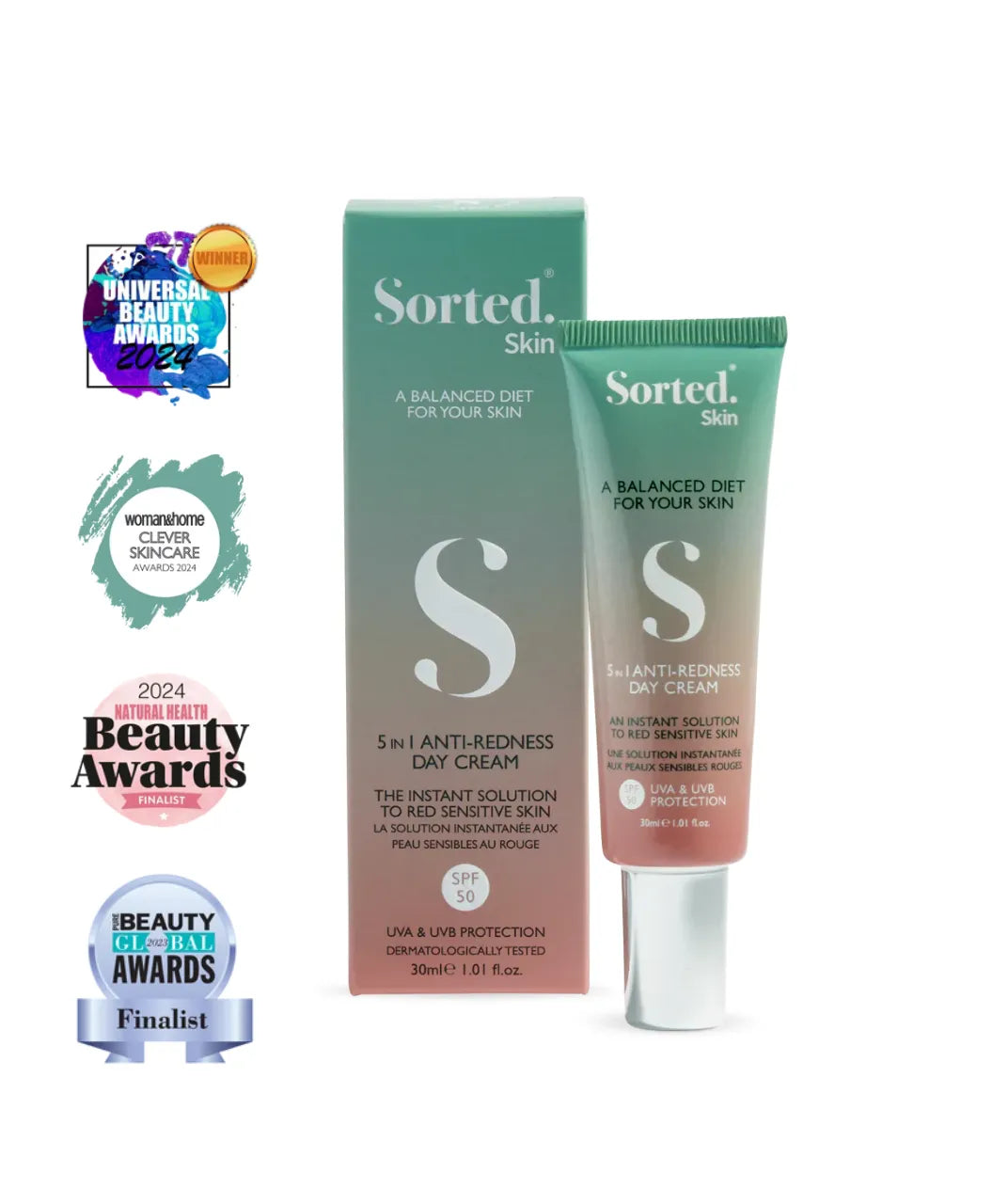5 in 1 Anti-Redness Tagescreme